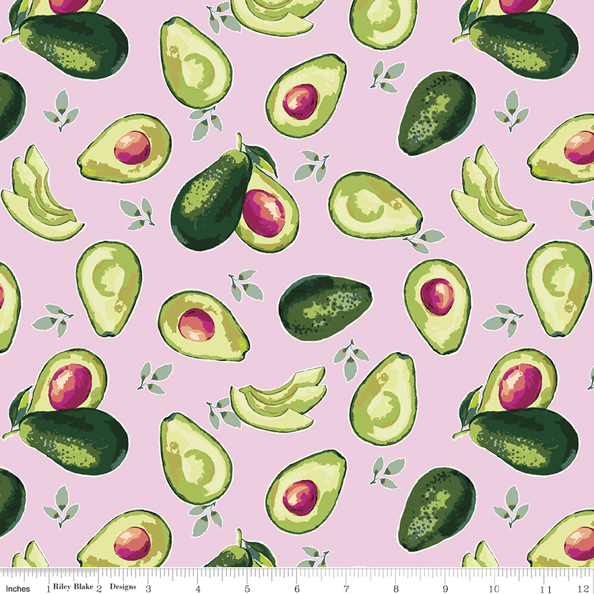 Lucy June- Avocados- Pink